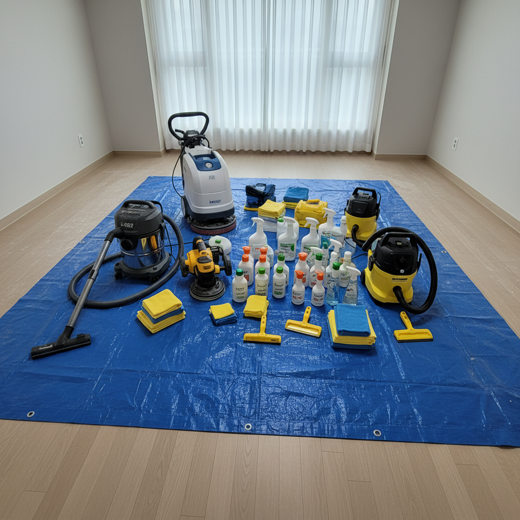 동탄 신축 빌라 입주청소: 18평 공간, 숨겨진 오염까지 깨끗하게