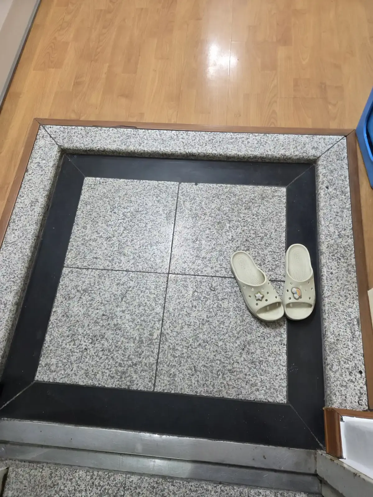 현관 석재 바닥 청소, 셀프로 어디까지 될까