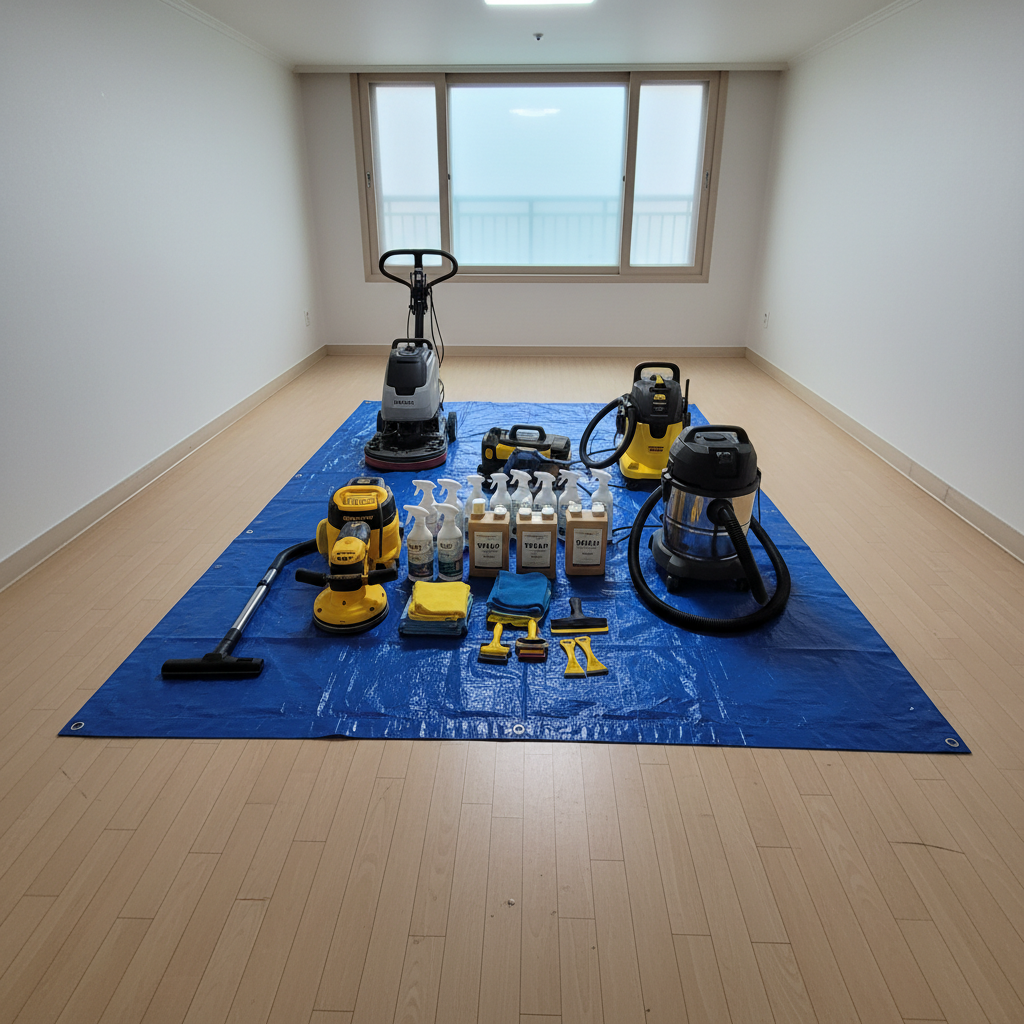 인천 연수구 구축 아파트 입주청소: 15년 흔적 지우고 새집처럼! 타 업체 비교 분석