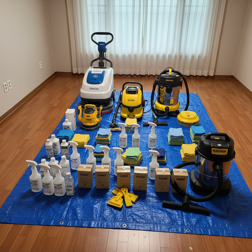 인천 연수구 20년 구축 아파트 입주청소: 숨겨진 오염, 전문 장비와 기술로 해결