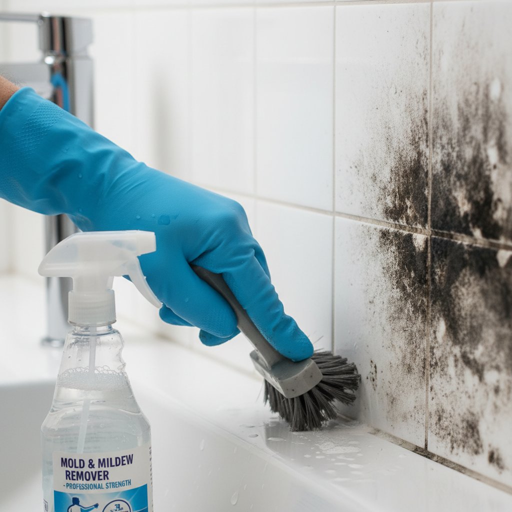 화장실 곰팡이 완벽 제거법: 전문가의 비밀 노하우