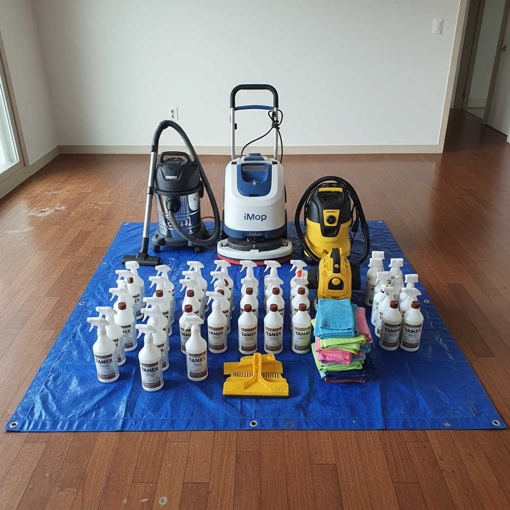 안양 평촌 20년 구축 아파트 입주청소: 묵은 때 완벽 제거 비법