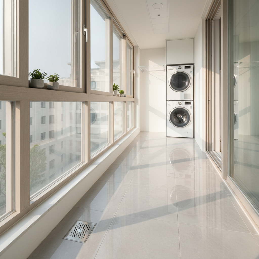 힐스테이트 42평 입주청소 시공 후 - 전문 청소 완료